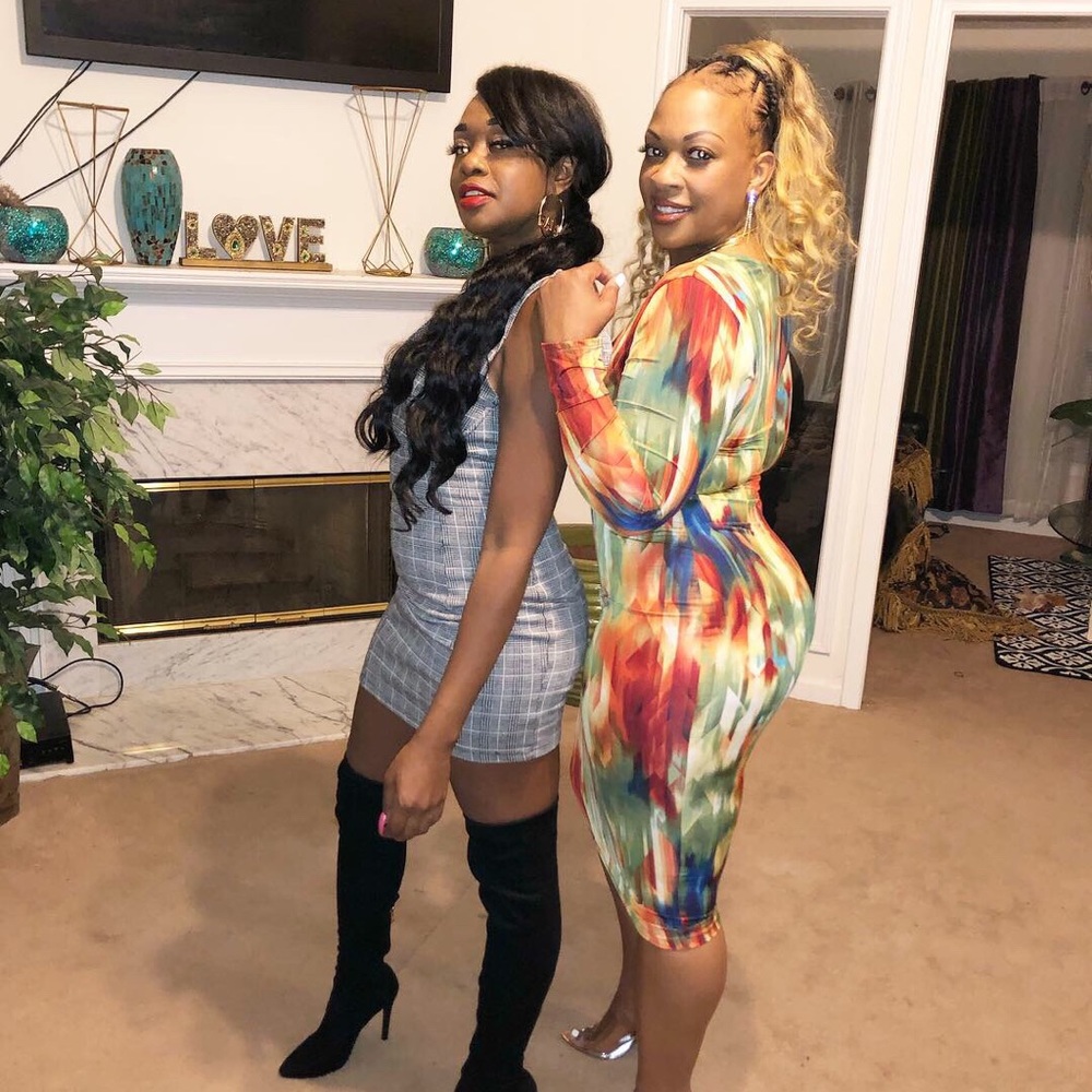 Fashion nova plaid body dress 👗